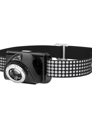 Ledlenser SEO7R Linterna frontal LED 220 lm IPX6 negro (6107-RB) + 1x batería + 1x cable USB + 1x batería