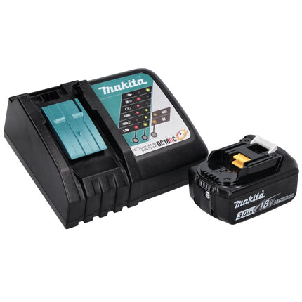 Makita DTW 180 RF1J Avvitatore a impatto a batteria 18 V 180 Nm 3/8" Brushless + 1x batteria 3,0 Ah + caricabatteria + Makpac