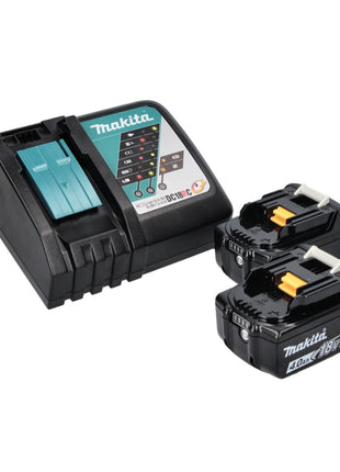 Makita DTW 180 RMJ Atornillador de impacto inalámbrico 18 V 180 Nm 3/8" sin escobillas + 2x batería 4,0 Ah + cargador + Makpac