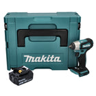 Avvitatore a impatto a batteria Makita DTW 180 T1J 18 V 180 Nm 3/8
