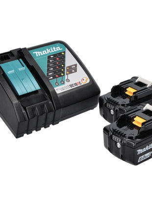 Makita DTW180RF1J Boulonneuse à choc 180Nm 18V 3/8" Brushless + 2x Batteries 6,0Ah + Chargeur + Coffret Makpac