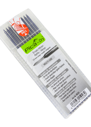 Pica DRY Ersatzminen Graphit Set Wasserlöslich Multi Use 20 tlg. ( 2x 4030 ) - Toolbrothers