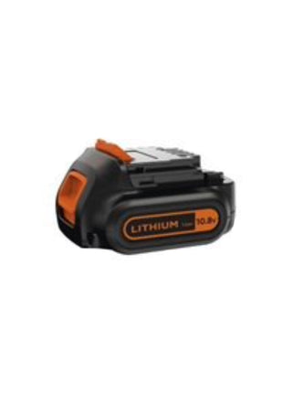 Taladro atornillador inalámbrico Black &amp; Decker BDCDD12BAFC-QW 10,8 V 26 Nm + 2x baterías 1,5 Ah + cargador 100 piezas + estuche.