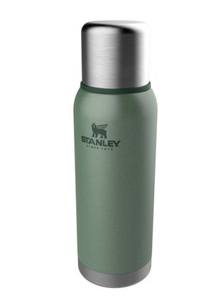 Stanley 1913 Adventure Bouteille Isotherme Thermos 1L Vert Double Paroi Isolation Sous Vide 24h Chaud 24h Froid