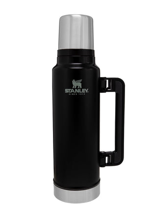 Stanley 1913 Classic Vakuum Flasche Thermoskanne 1,4 l Schwarz doppelwandige Vakuumisolierung 40 Std. heiß 35 Std. Kalt