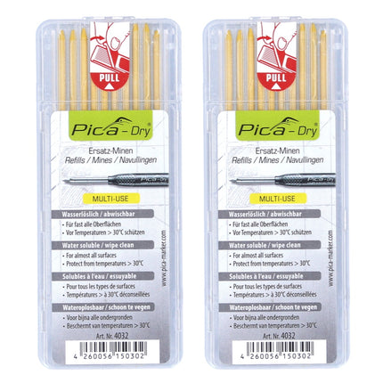 Pica DRY Mine di ricambio idrosolubili gialle - 20 pz. ( 2x 4032 )