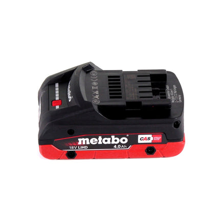 Metabo W 18 LTX 125 amoladora angular a batería 18 V 125 mm + 1x batería 4,0 Ah + metaBOX - sin cargador