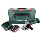 Metabo W 18 LTX 125 Akku Winkelschleifer 18 V 125 mm + 1x Akku 5,5 Ah + Ladegerät + metaBOX