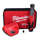 Milwaukee M12 FIR38-201B Clé à cliquet à batterie 12 V 75 Nm 3/8
