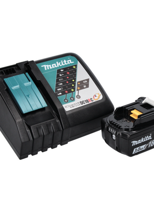 Makita DHP 458 RF1 Akku Schlagbohrschrauber 18 V 91 Nm + 1x Akku 3,0 Ah + Ladegerät + 44 tlg. Bit Set