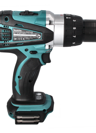 Makita DHP 458 Z Perceuse à percussion sans fil 18 V 91 Nm + Jeu d'embouts - 40 pièces - sans batterie, sans chargeur