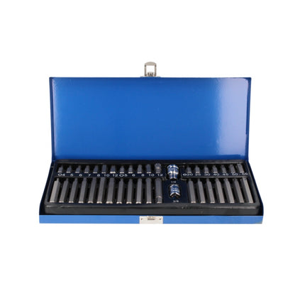 Taladro percutor inalámbrico Makita DHP 482 RF1 18 V 62 Nm + 1x batería 3,0 Ah + cargador + juego de puntas 40 piezas