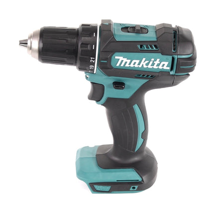 Taladro atornillador inalámbrico Makita DDF 482 Z 18 V 62 Nm + juego de llaves de vaso de 26 piezas - sin batería, sin cargador