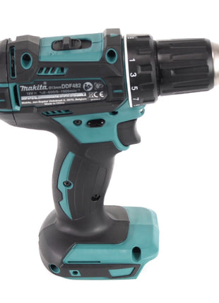 Makita DDF 482 Z Akku Bohrschrauber 18 V 62 Nm + 40 tlg. Bit Set - ohne Akku, ohne Ladegerät