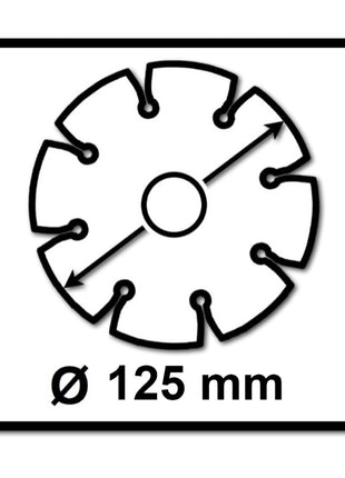 WellCut Diamond Blade Diamant Trennscheibe 125 x 22,23 mm 4 Stk. ( 4x WC-SD12522 ) - Toolbrothers