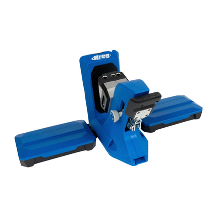 KREG Pocket Hole Jig 720 PRO Taschenloch Bohrschablone ( KPHJ720PRO ) + Dübel Bohrschablone + Basis Station + Stufenbohrer + Bit + Schrauben