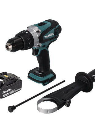 Makita DHP 458 T1 Akku Schlagbohrschrauber 18 V 91 Nm + 1x Akku 5,0 Ah - ohne Ladegerät