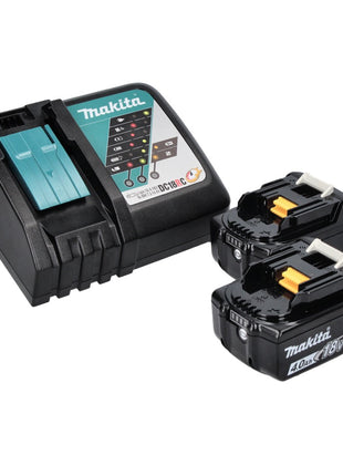 Makita DHP 458 RM Perceuse-visseuse à percussion sans fil 18 V 91 Nm + 2x batterie 4,0 Ah + chargeur