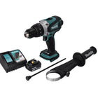 Makita DHP 458 RT1 Akku Schlagbohrschrauber 18 V 91 Nm + 1x Akku 5,0 Ah + Ladegerät