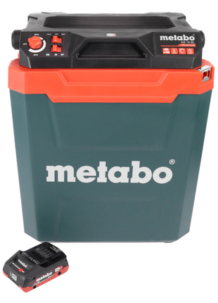 Nevera de batería Metabo KB 18 BL 18 V con función de calentamiento 28 l sin escobillas + 1x batería 4,0 Ah - sin cargador