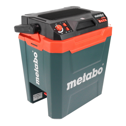 Frigorifero a batteria Metabo KB 18 BL 18 V con funzione keep warm 28 l senza spazzole + 1x batteria ricaricabile 4,0 Ah + caricabatterie