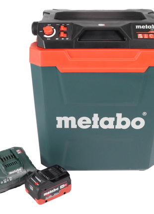 Metabo KB 18 BL Akku Kühlbox 18 V mit Warmhaltefunktion 28 l Brushless + 1x Akku 8,0 Ah + Ladegerät