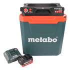 Metabo KB 18 BL Akku Kühlbox 18 V mit Warmhaltefunktion 28 l Brushless + 1x Akku 8,0 Ah + Ladegerät