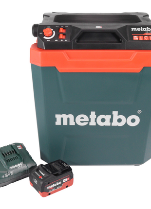 Metabo KB 18 BL Akku Kühlbox 18 V mit Warmhaltefunktion 28 l Brushless + 1x Akku 5,5 Ah + Ladegerät