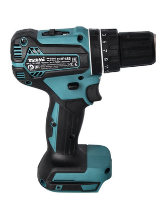 Taladro percutor inalámbrico Makita DHP 485 RF 18 V 50 Nm sin escobillas + 2 baterías 3,0 Ah + cargador