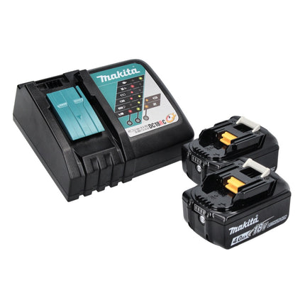 Makita DHP 456 RM perceuse à percussion sans fil 18 V 50 Nm + 2x batteries 4,0 Ah + chargeur