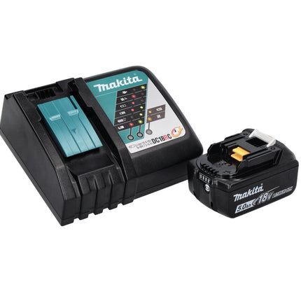 Taladro percutor inalámbrico Makita DHP 456 RT1 18 V 50 Nm + 1x batería 5,0 Ah + cargador