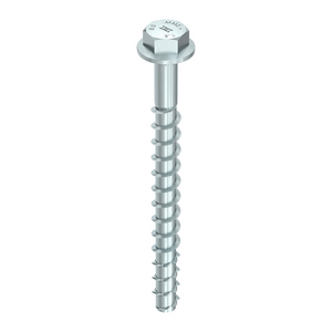 HECO MULTI MONTI plus SS Schraubanker 12,0 x 140 mm 25 Stück ( 48415 ) Betonschraube, Sechskantkopf, verzinkt blau, A2K