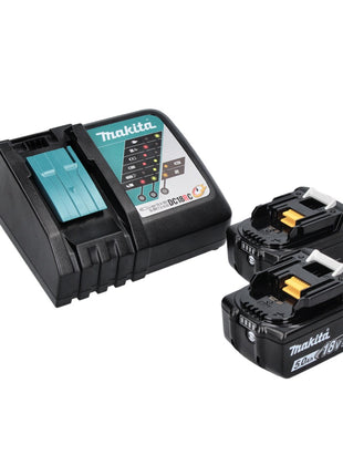 Makita DHP 456 RT Perceuse-visseuse à percussion sans fil 18 V 50 Nm + 2x Batteries 5,0 Ah + Chargeur