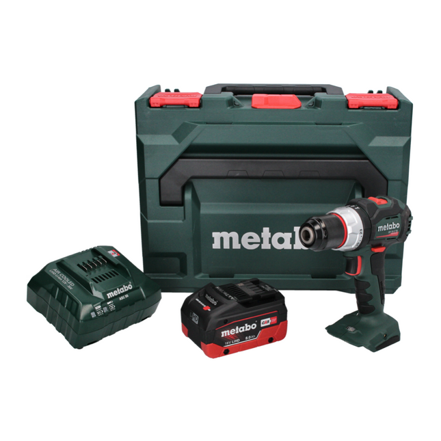 Metabo SB 18 LT BL Cordless Hammer Drill 75 Nm 18V Brushless + 1x Battery 8.0 Ah + Charger + MetaBOX Case