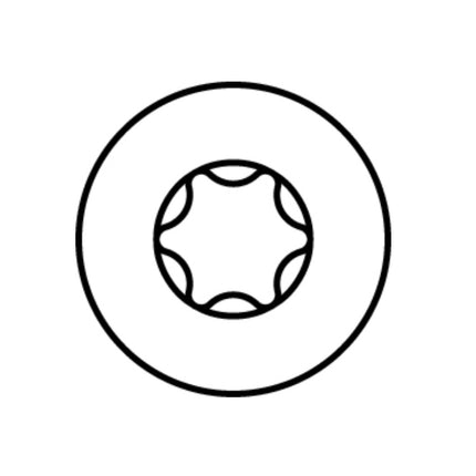 HECO MULTI MONTI plus F Screw Anchor, 7.5 x 60mm, Concrete screw, Countersunk head, T-Drive, Blue zinc-plated, A2K, 200 pcs. (4x 48511)