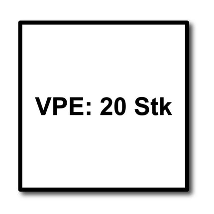 Bosch Expert for Metal Schruppscheibe X-LOCK 125 x 22,23 mm 20 Stk. ( 20x 2608619259 )