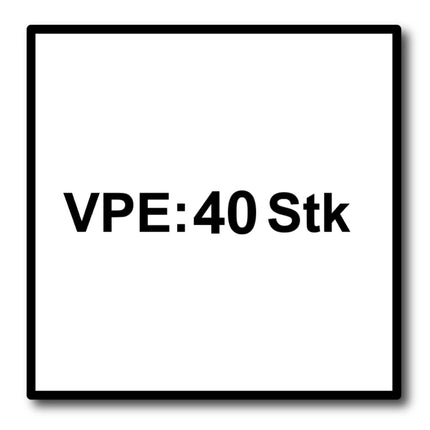 Bosch Expert for Metal Schruppscheibe X-LOCK 125 x 22,23 mm 40 Stk. ( 40x 2608619259 )