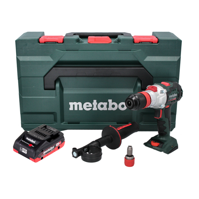 Metabo SB 18 LTX BL Q I Cordless impact drill 18 V 130 Nm brushless + 1x rechargeable battery 4.0 Ah + metaBOX - without charger
