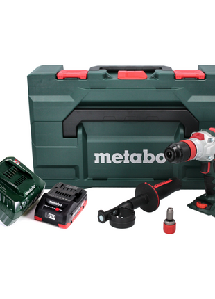 Metabo SB 18 LTX BL QI taladro percutor inalámbrico 18 V 130 Nm sin escobillas + 1x batería 4,0 Ah + cargador + metaBOX