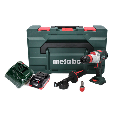 Metabo SB 18 LTX BL QI taladro percutor inalámbrico 18 V 130 Nm sin escobillas + 1x batería 4,0 Ah + cargador + metaBOX