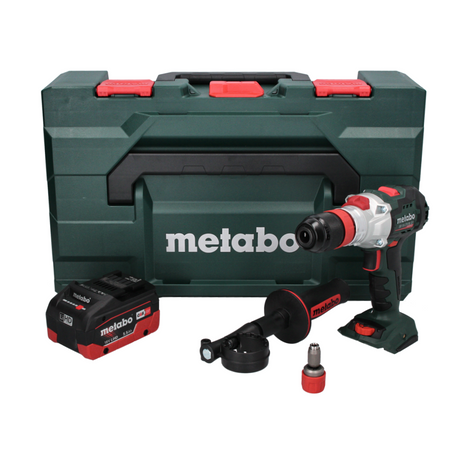 Metabo SB 18 LTX BL Q I Perceuse à percussion sans fil 18 V 130 Nm brushless + 1x Batterie 5,5 Ah + Coffret metaBOX - sans chargeur