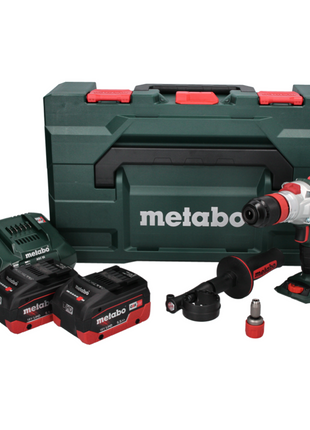 Taladro percutor a batería Metabo SB 18 LTX BL QI 18 V 130 Nm sin escobillas + 2 baterías 5,5 Ah + cargador + metaBOX