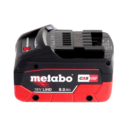 Metabo SB 18 LTX BL Q I Taladradora de percusión sin cable 18 V 130 Nm sin escobillas + 1x batería recargable 8,0 Ah + metaBOX - sin cargador