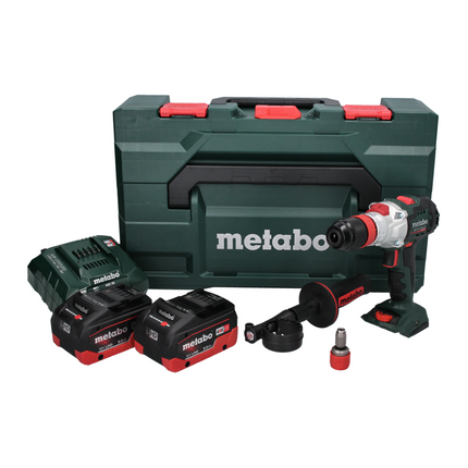 Metabo SB 18 LTX BL Q I Cordless impact drill 18 V 130 Nm brushless + 2x battery 8.0 Ah + charger + metaBOX