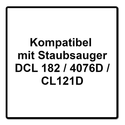 Makita Papierfilter 40 Stk. ( 4x 194565-3 ) für Staubsauger DCL 182 / 4076D / CL121D