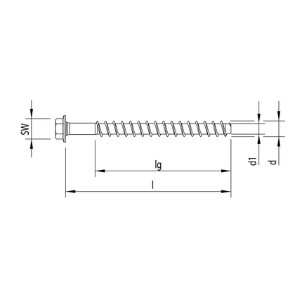 HECO MULTI MONTI plus SS Schraubanker 6,0 x 60 mm 400 Stück ( 4x 48385 ) Betonschraube, Sechskantkopf, verzinkt blau, A2K