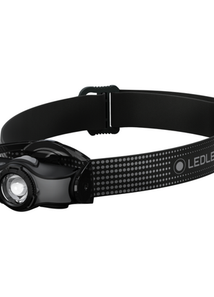 Lampe frontale LED Ledlenser MH5 400 lm IPX4 noir / gris (502147) + 1x batterie + 1x câble de charge