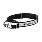 Ledlenser MH5 LED Lampada frontale 400 lm IPX4 nera / bianca ( 502146 ) + 1x Batteria + 1x Cavo di carica