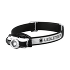 Linterna frontal LED Ledlenser MH5 400 lm IPX4 blanco / negro (502146) + 1x batería + 1x cable de carga