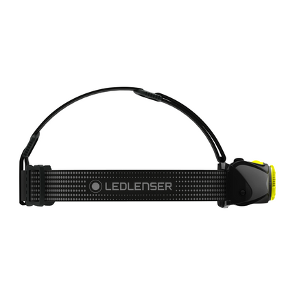 Ledlenser MH7 LED Lampada frontale 600 lm IPX4 nera / gialla ( 502154 ) + 1x Batteria + 1x Cavo di carica